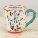 GH- God is with her mug